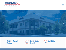 Tablet Screenshot of bensonsys.com